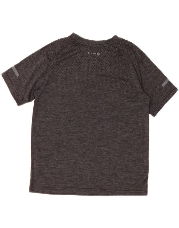 Camiseta RUSSELL ATLÉTICA para meninas Dri-Power 10-11 anos grande cinza