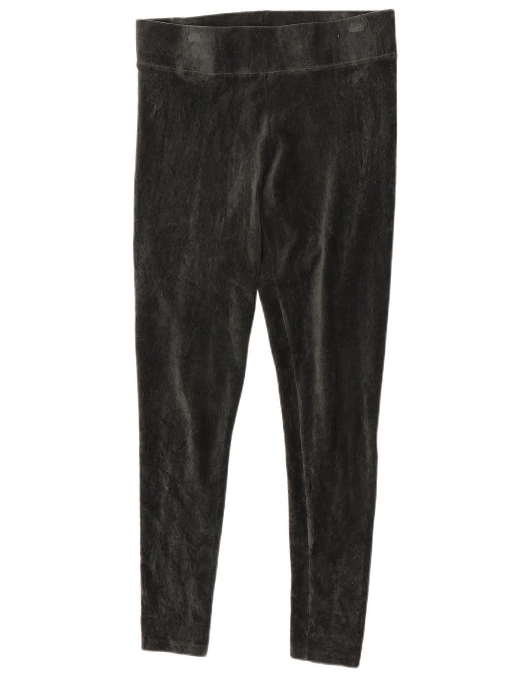 Leggings femininos Marks & Spencer Reino Unido 12 algodão verde médio