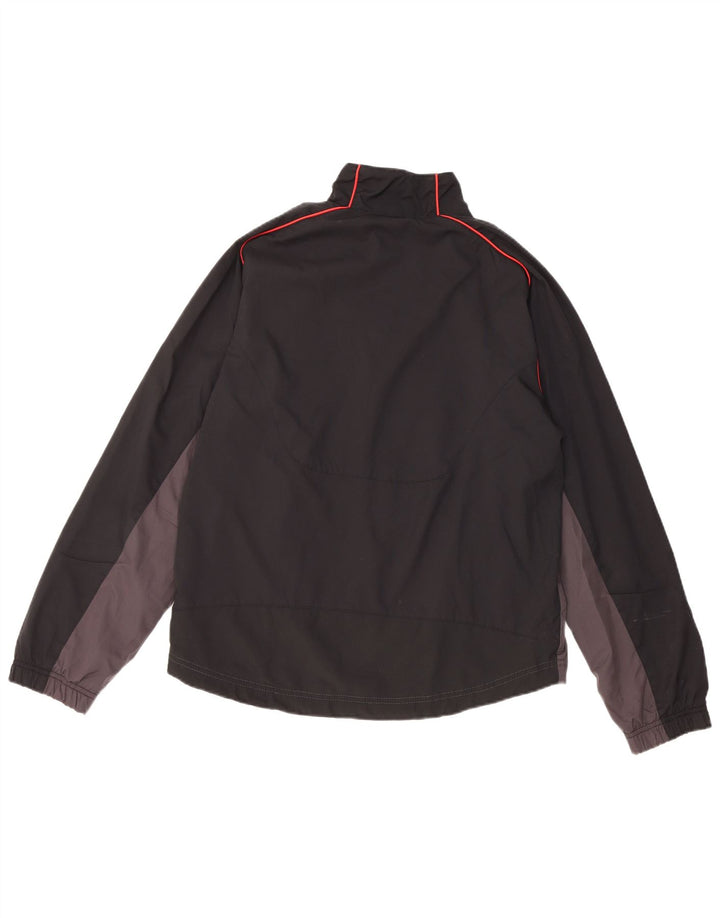 Nike Mens Tracksuit Top Jacket UK 35/37 Small Grey Colourblock Poliéster