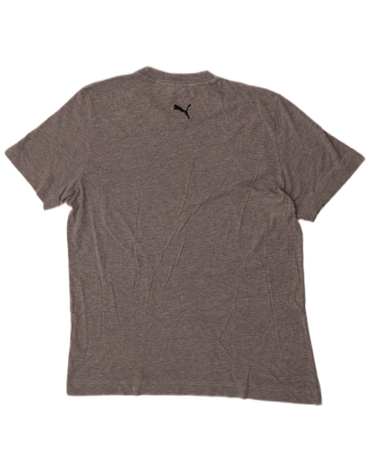 Puma Camiseta Masculina Graphic Top Cinza Médio