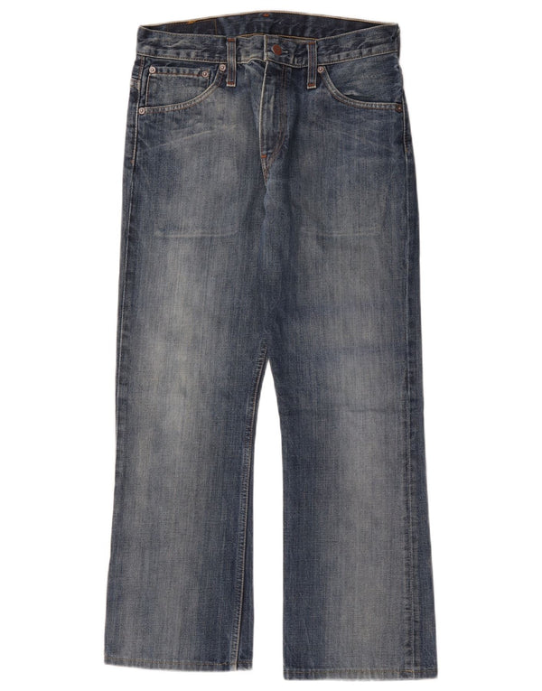 Levi's Masculino 507 Bootcut Jeans W30 L28 Azul Algodão