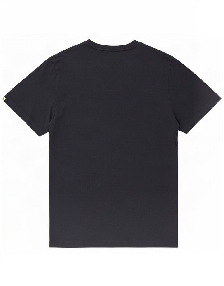 Camiseta gráfica masculina Penguin Top grande algodão azul marinho