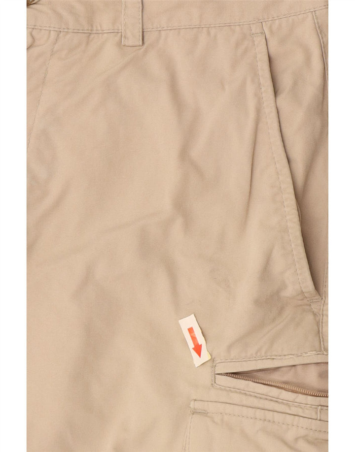 Napapijri Mens Cargo Shorts IT 48 Médio W30 Algodão Bege