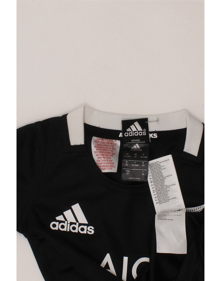Camiseta ADIDAS Baby Boys New Zealand Graphic 18-24 Meses Preto