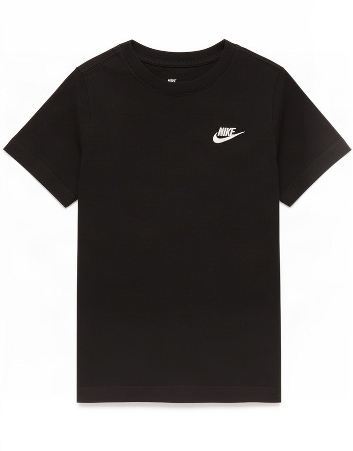 Camiseta Nike Menino Top 10-11 Anos Médio Algodão Preto