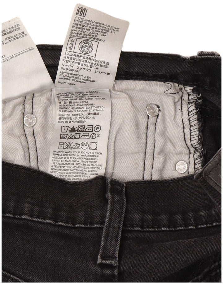 Calça jeans masculina Levi's 541 Straight W34 L36 cinza algodão