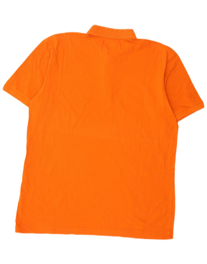 Camisa polo masculina Kappa 3XL algodão laranja