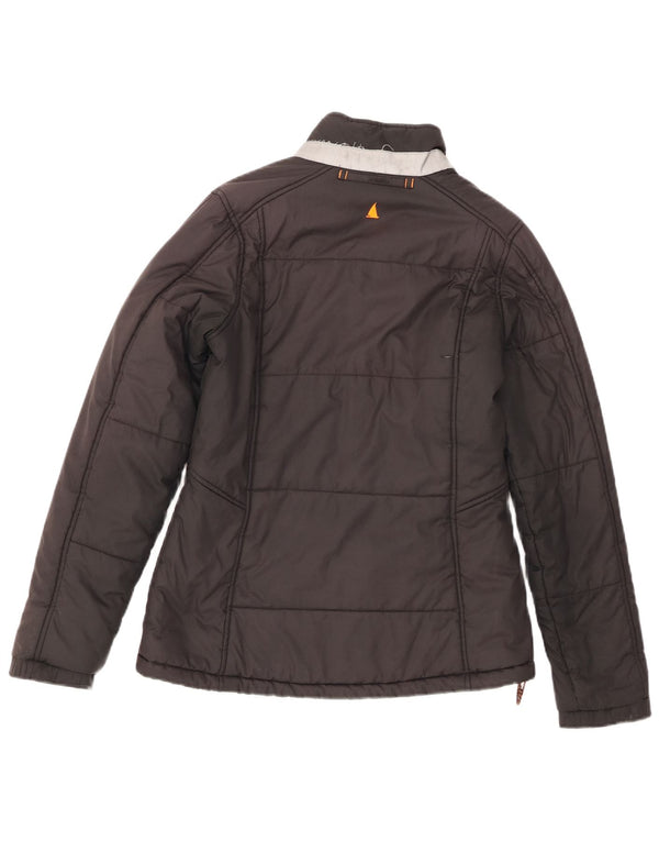 Jaqueta acolchoada feminina Musto UK 10 poliéster preto pequeno