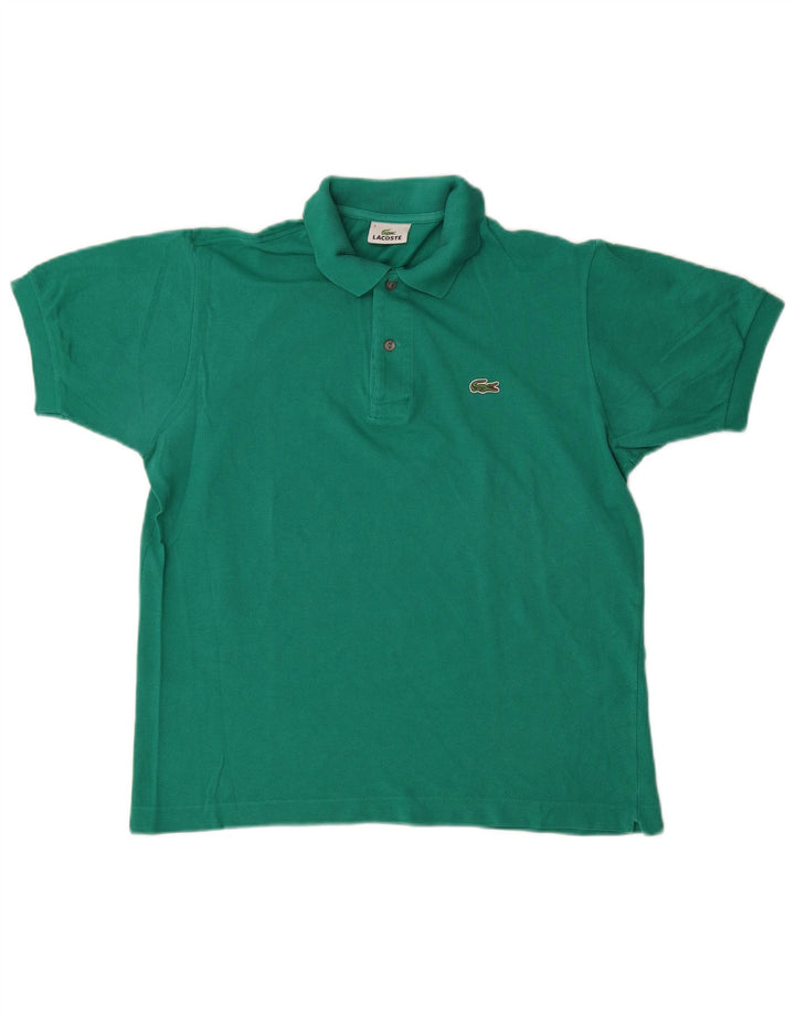 Camisa polo masculina LACOSTE tamanho 3 pequeno algodão verde
