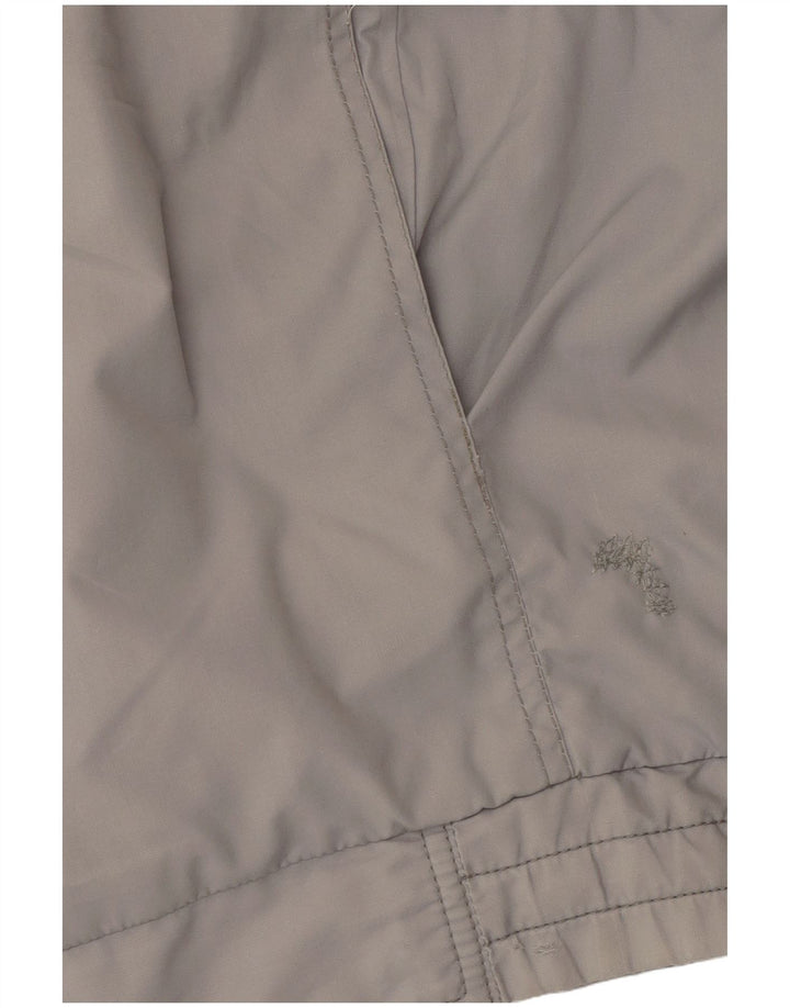 Jaqueta bomber masculina vintage UK 40 grande cinza