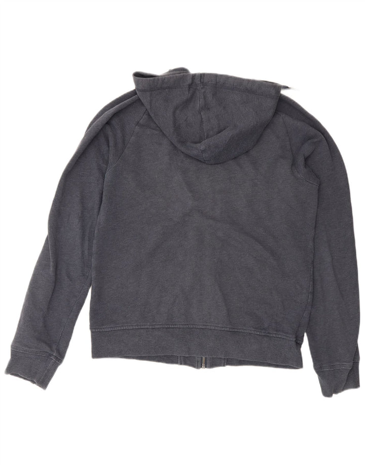 Suéter masculino Penguin com capuz e zíper médio azul marinho