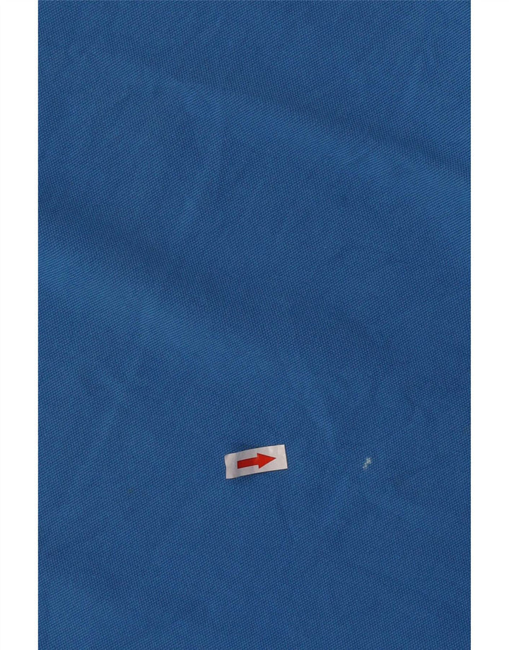 Camisa polo masculina Diadora algodão azul médio
