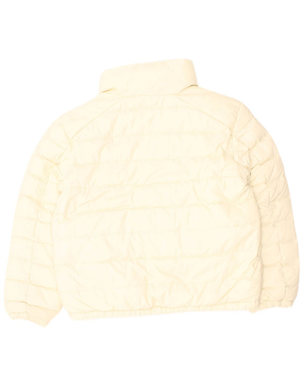 Jaqueta acolchoada reversível Polo Ralph Lauren para meninas de 5 a 6 anos em nylon branco