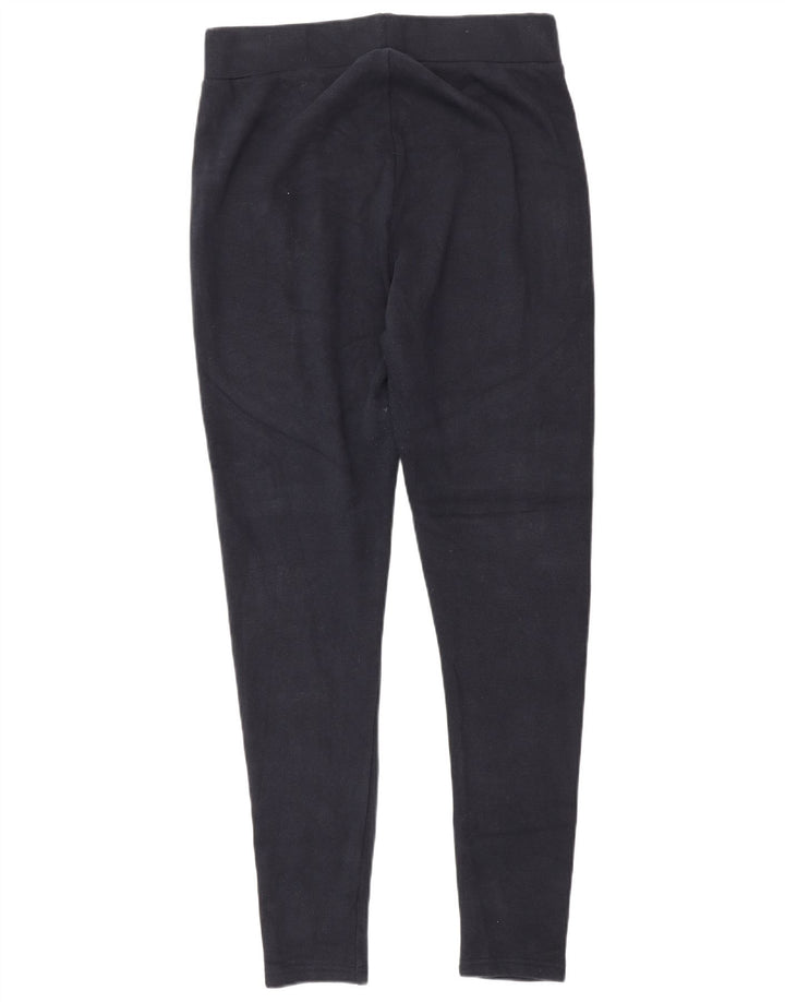 Leggings femininas Marks & Spencer UK 12 poliéster azul marinho médio