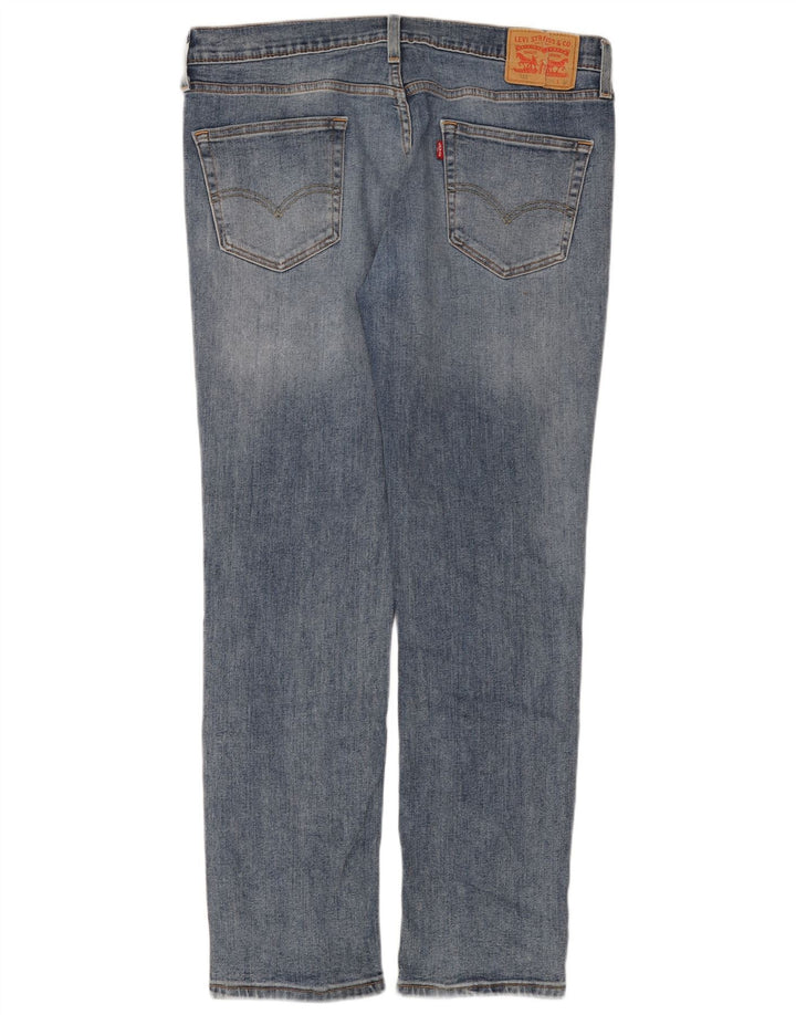 Calça Jeans Levis 511 Slim Masculina W34 L32 Azul Algodão