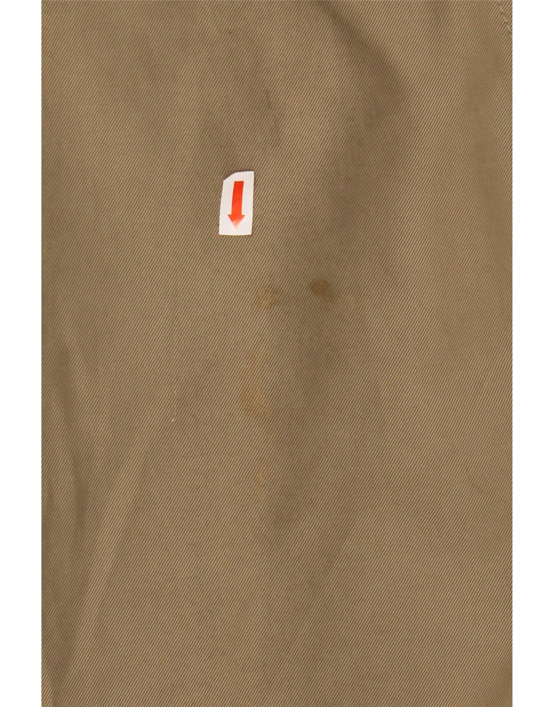 Sobretudo masculino Jaeger Loose Fit UK 38 algodão bege médio