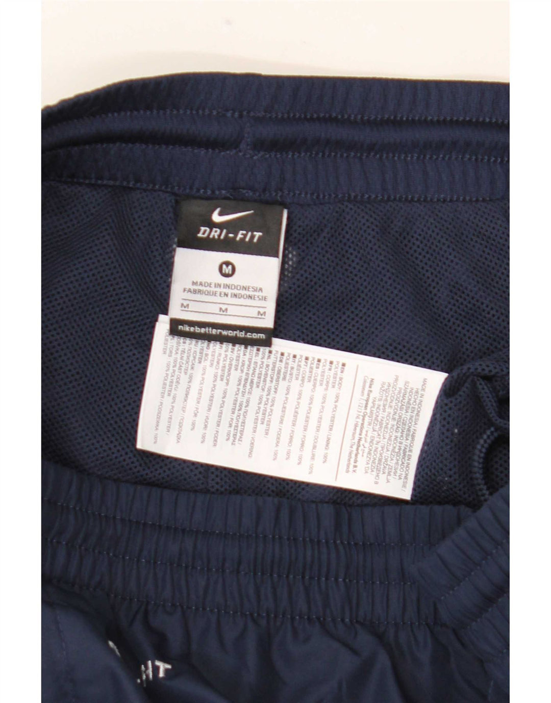 Calça de treino Nike masculina Dri Fit Capri médio azul marinho poliéster
