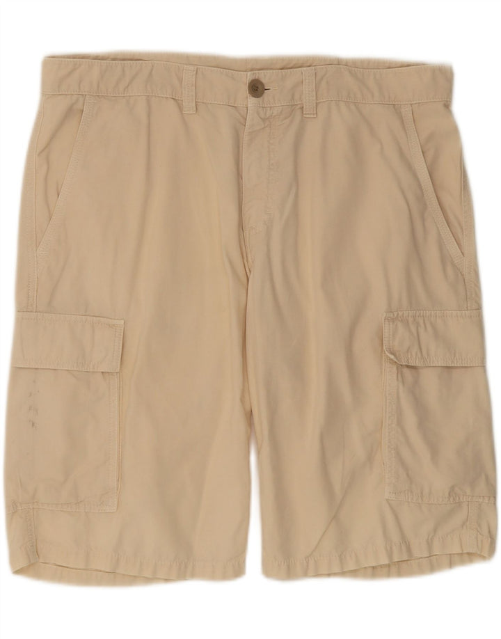 Shorts cargo masculino NORTH SAILS IT 56 3XL W38 algodão bege