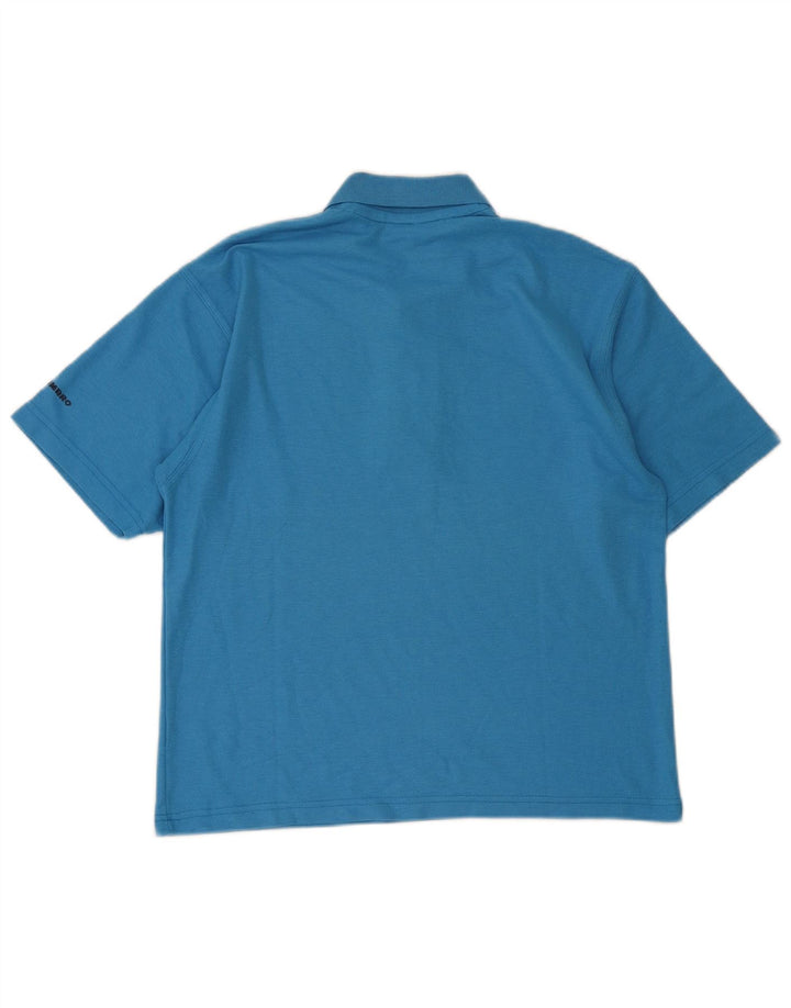 Camisa Polo Masculina Umbro Pequena Azul