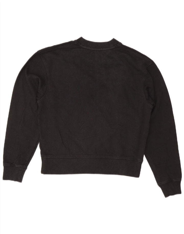 Moletom feminino oversized CALVIN KLEIN JEANS Reino Unido 6 XS preto