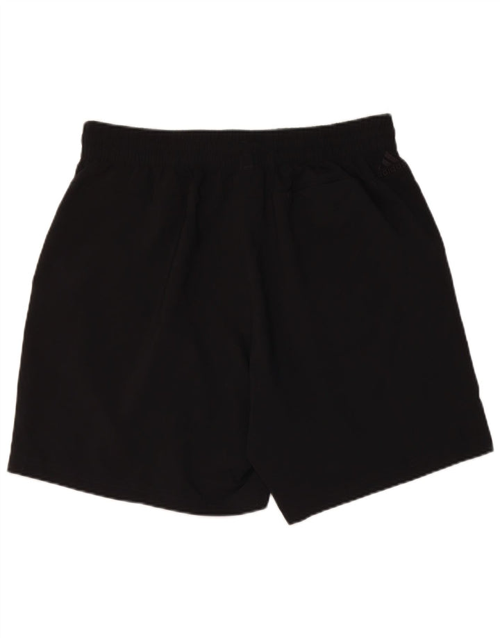 Shorts esportivos gráficos masculinos Adidas XL preto poliéster