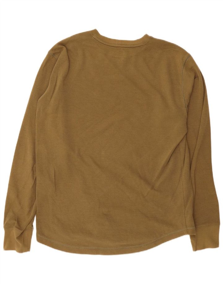 Carhartt Mens Relaxed Fit Graphic Top Manga Longa Médio Algodão Verde