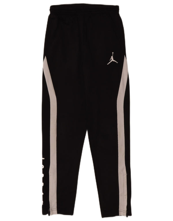 Calça de treino estampada Jordan Boys 12-13 anos grande bloco colorido preto