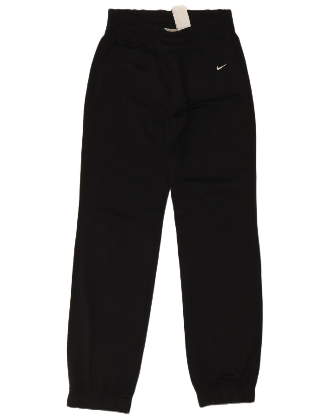 Calça de treino feminina Nike Joggers UK 10 pequeno poliéster preto