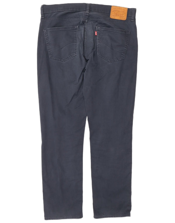 Calça Levi's Masculina 511 Reta Casual W34 L30 Azul Marinho Algodão