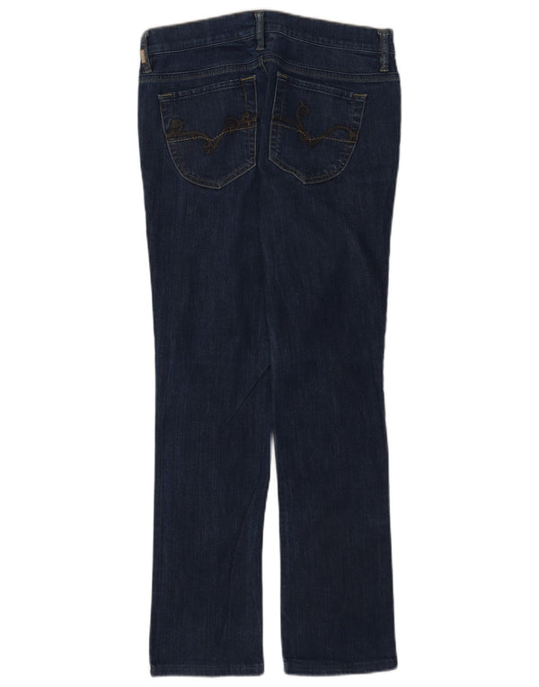 Diesel Feminino Liv Slim Jeans W30 L32 Azul Marinho Algodão