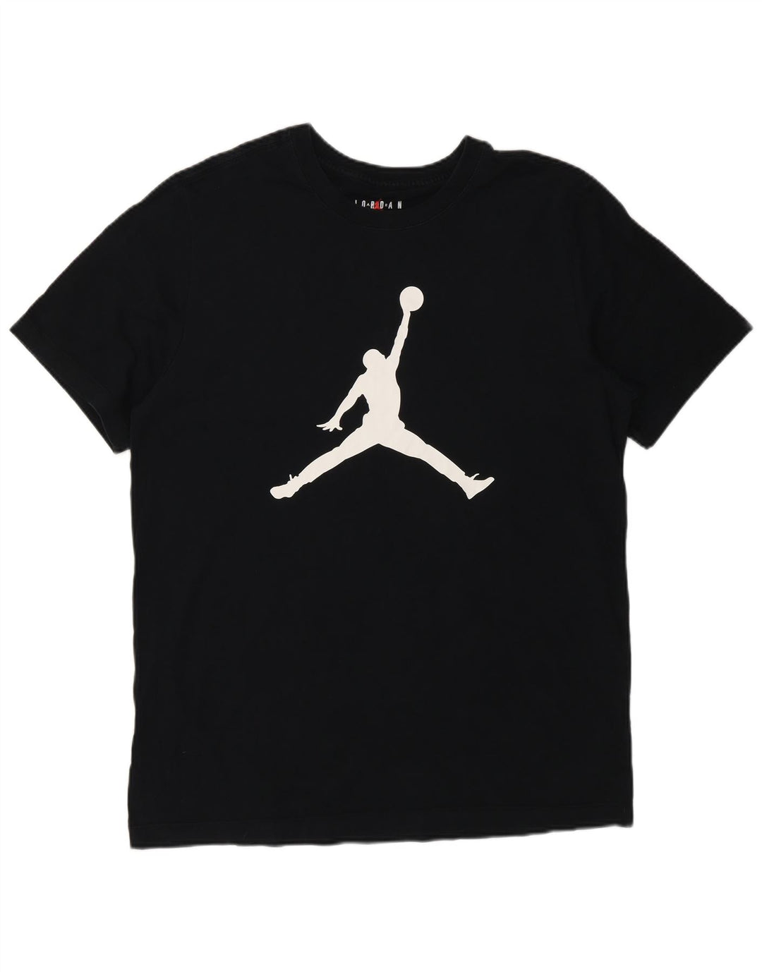 Camiseta masculina Jordan Air Graphic grande preta