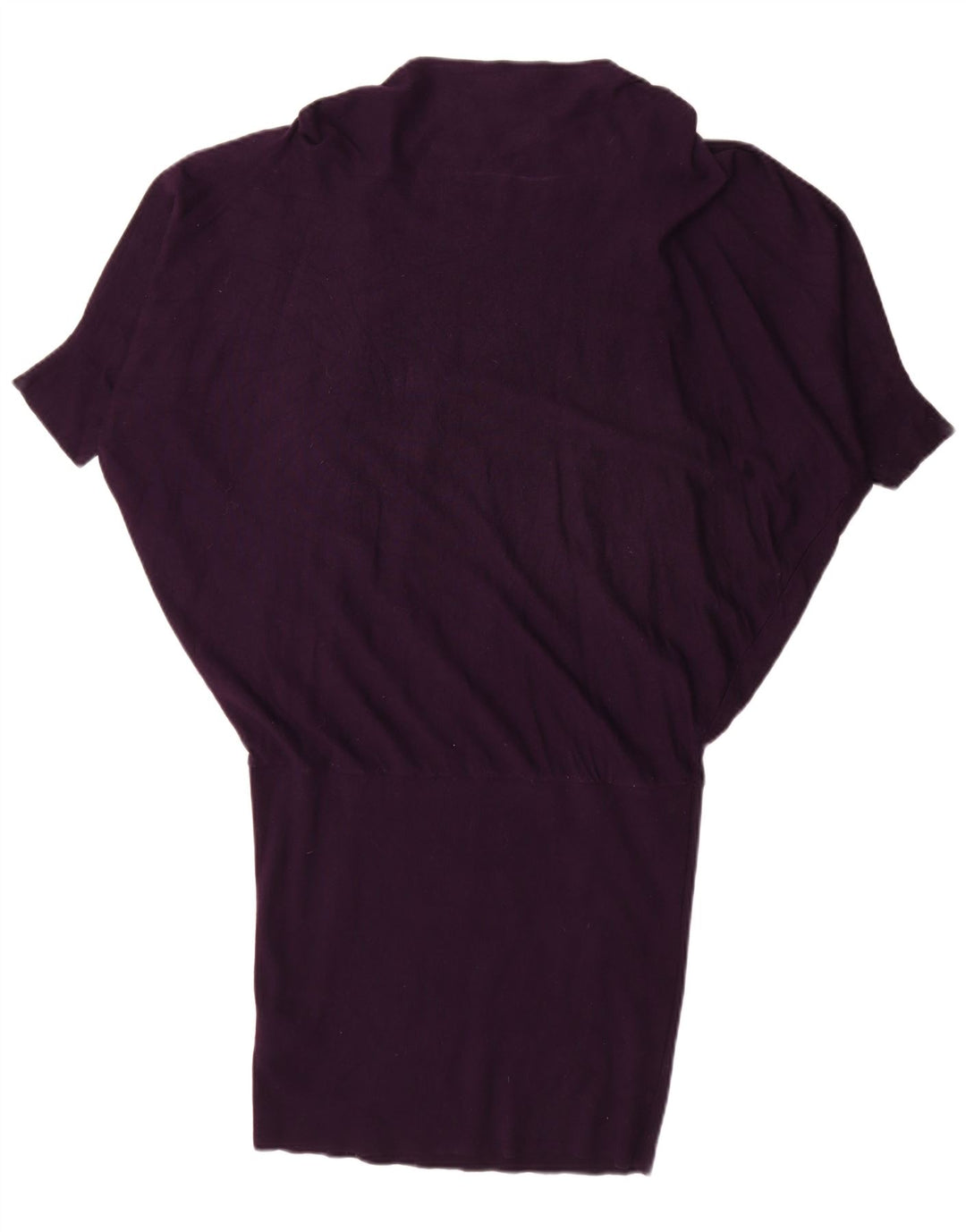Vestido jumper feminino de manga curta oversized Phase Eight Reino Unido 12 médio roxo