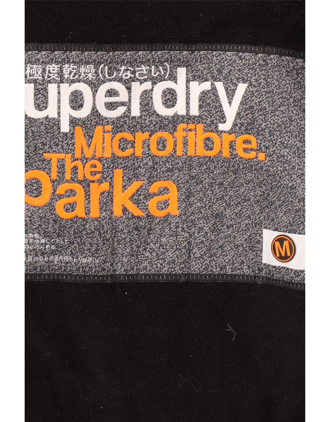 Jaqueta Parka masculina Superdry com capuz UK 38 Nylon cinza médio