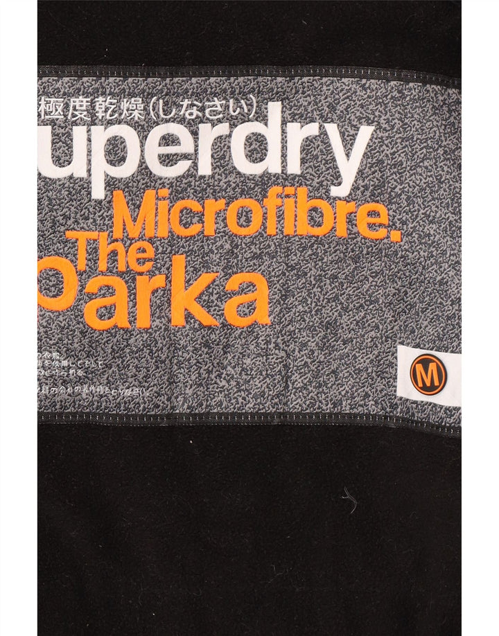 Jaqueta Parka masculina Superdry com capuz UK 38 Nylon cinza médio
