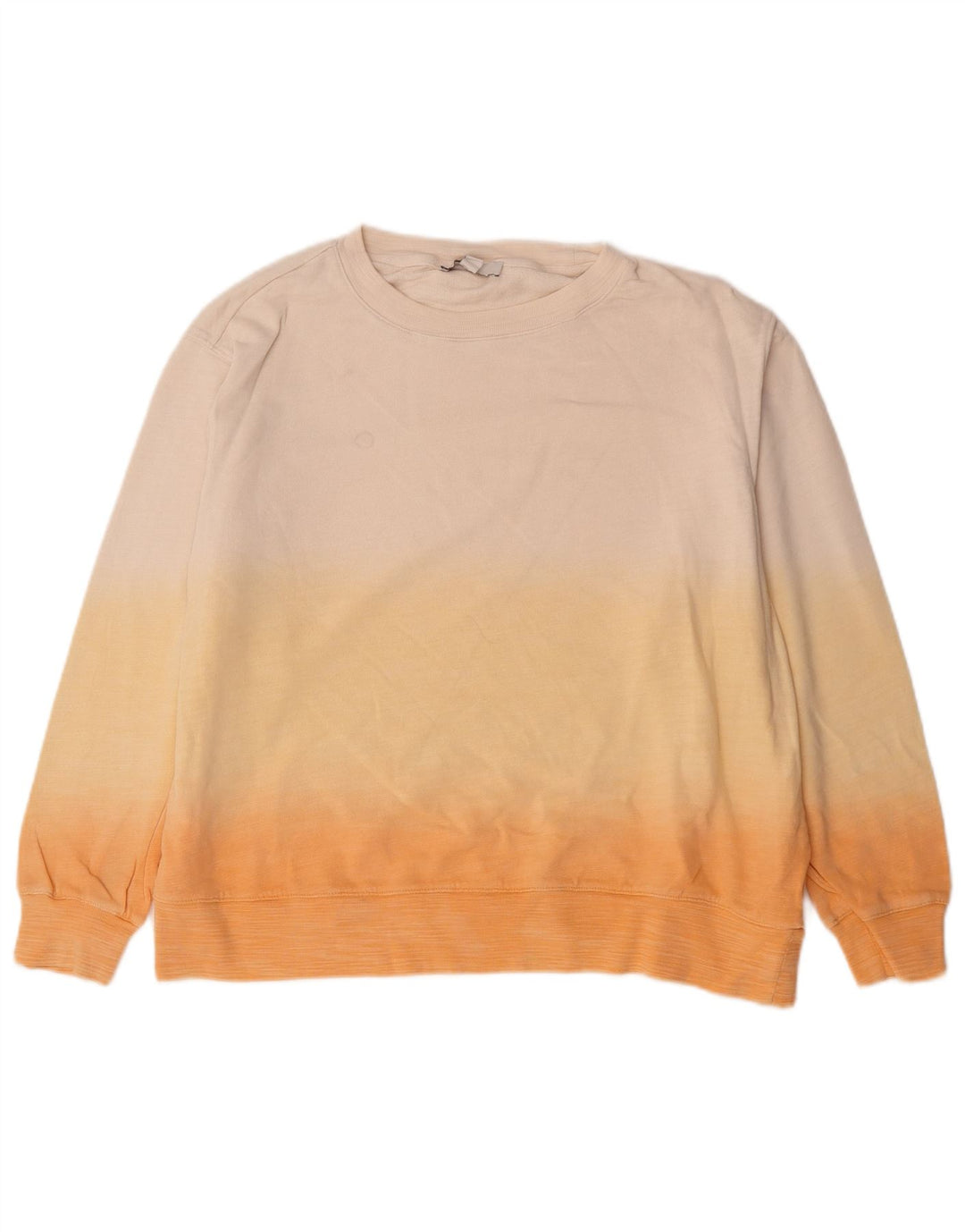 Suéter feminino Marks & Spencer Reino Unido 16 grande bege tie-dye