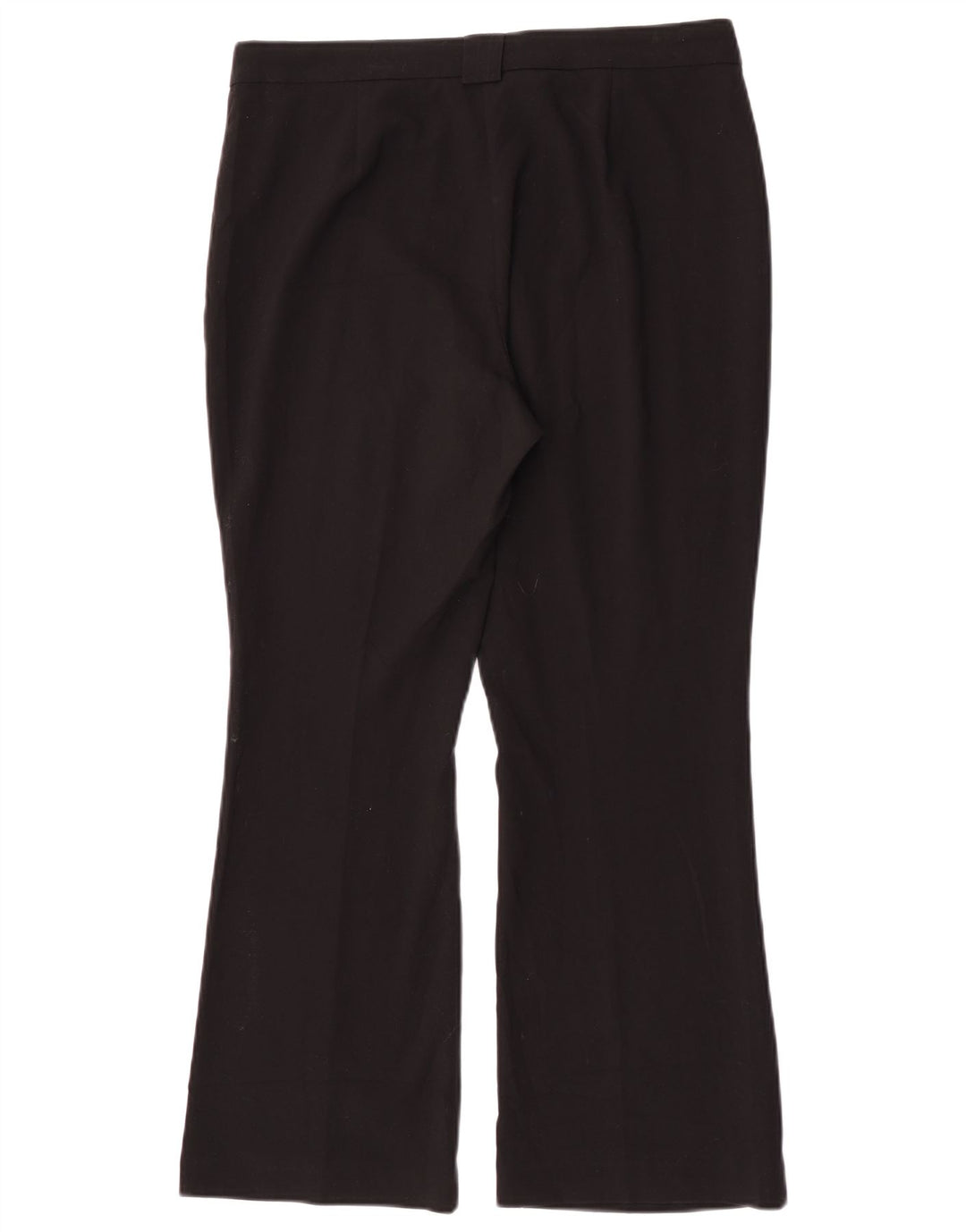 Calça feminina Marks & Spencer Bootcut Suit Reino Unido 12 Médio W30 L27 Preta
