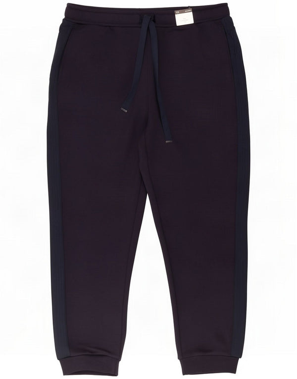 Marks & Spencer Calças de treino femininas Joggers Reino Unido 18 XL Azul marinho