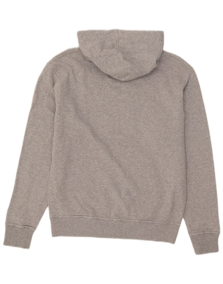 Jumper masculino com capuz Champion algodão cinza médio