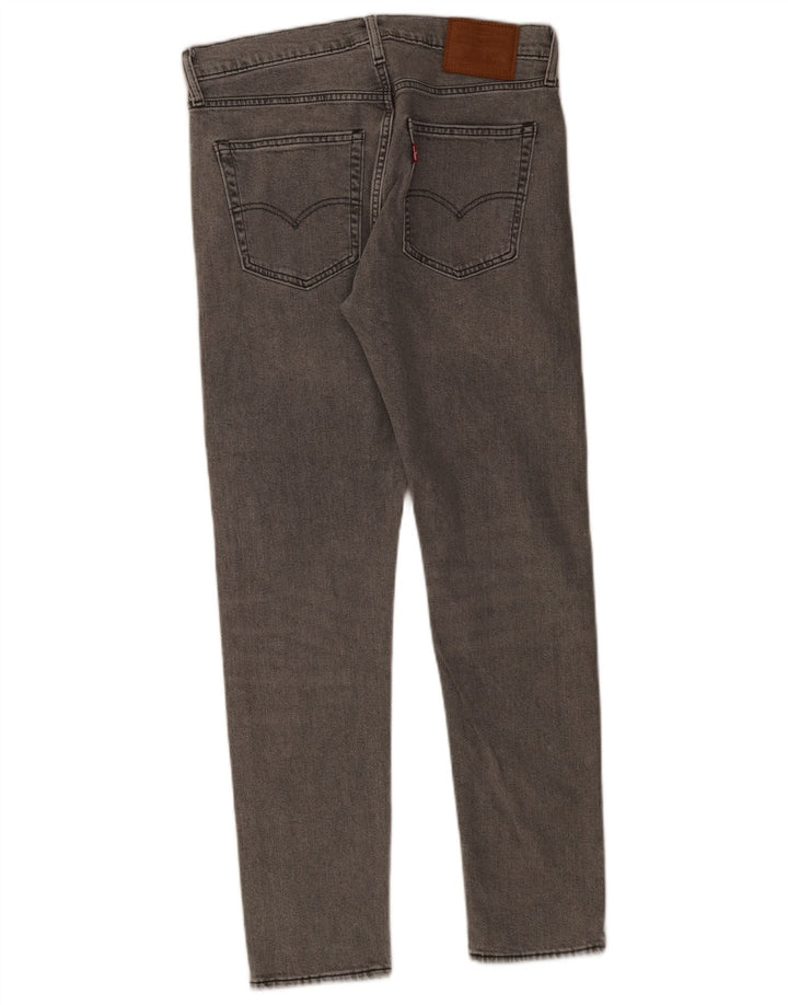 Calça jeans masculina Levi's 512 Slim Tapered W33 L32 cinza algodão