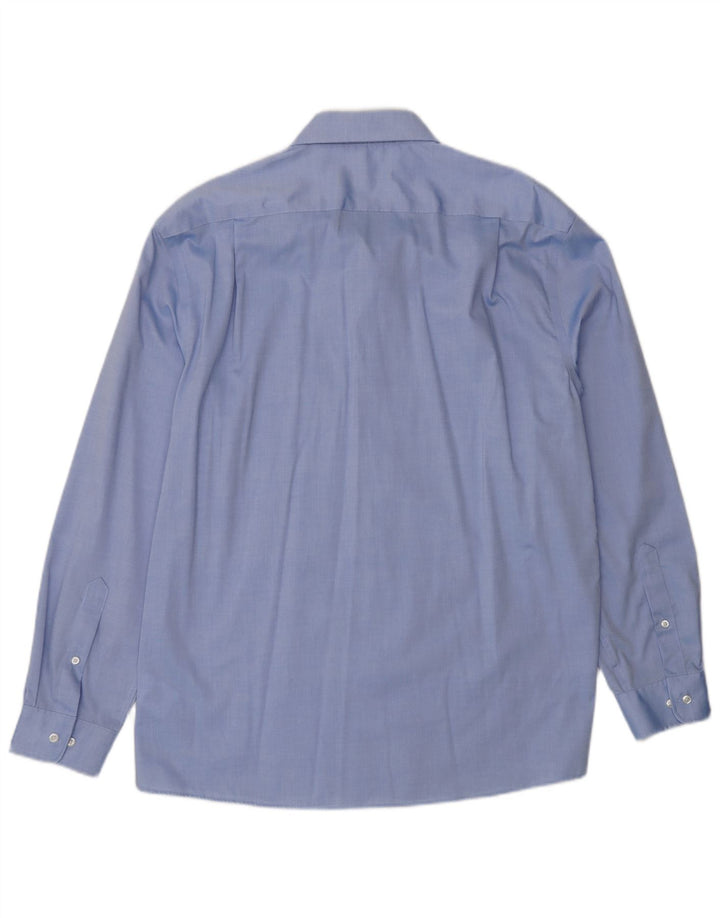Camisa masculina Tommy Hilfiger Slim Fit tamanho 16 grande azul