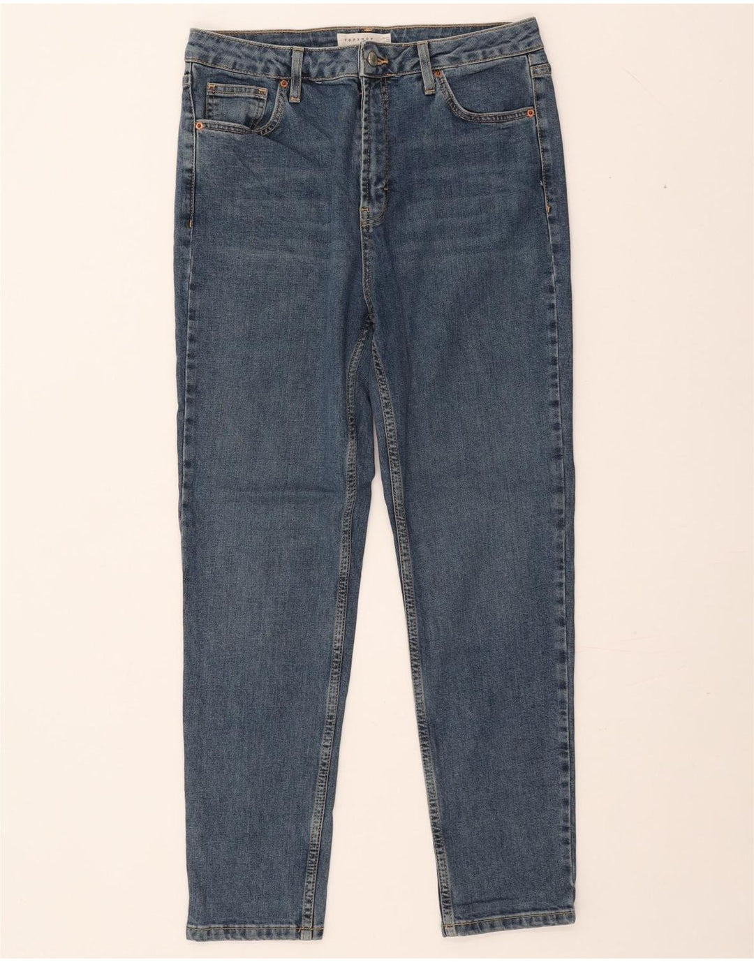 Topshop Jeans Slim Feminino W32 L27 Azul