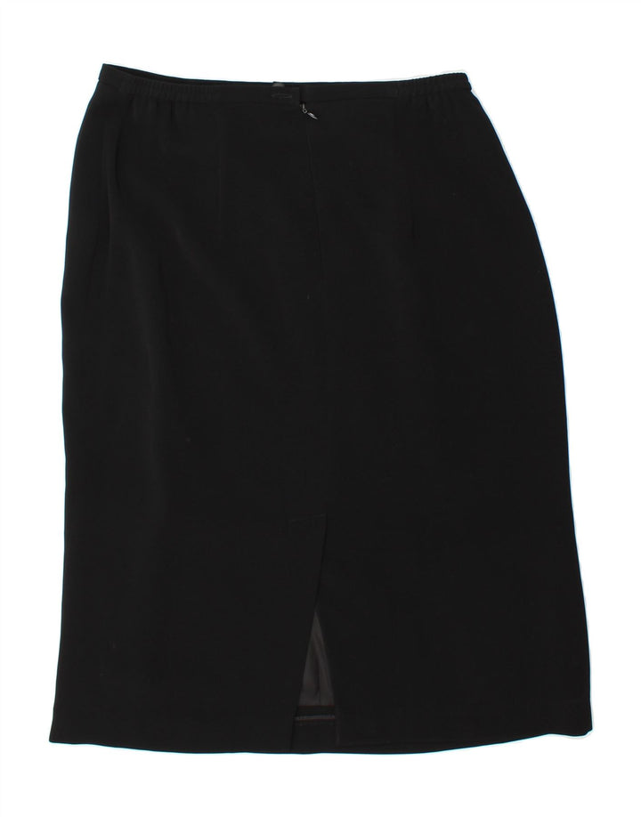 MICHAEL H Womens Pencil Skirt UK 16 Large W34  Black Vintage Michael H and Second-Hand Michael H from Messina Hembry 