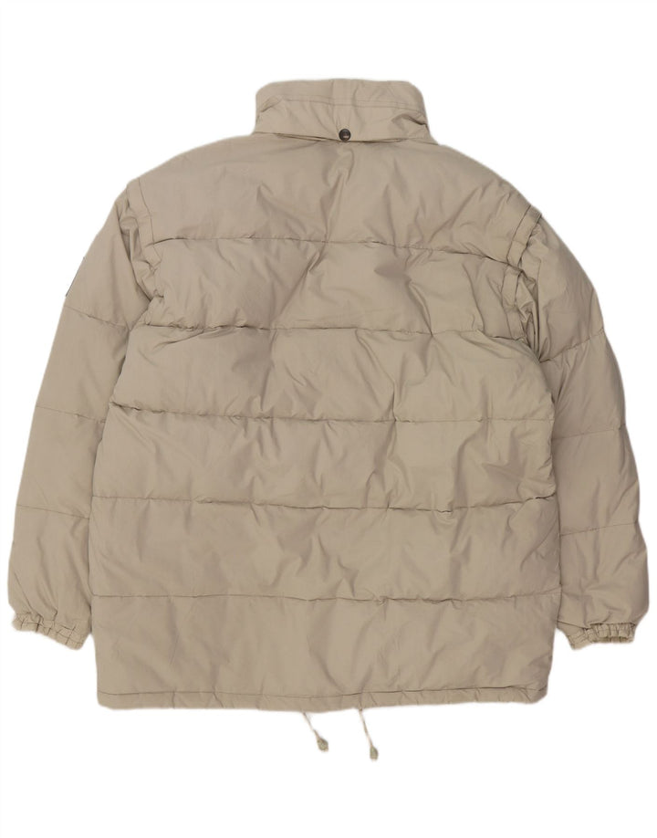 Jaqueta acolchoada masculina Brugi UK 42 XL bege
