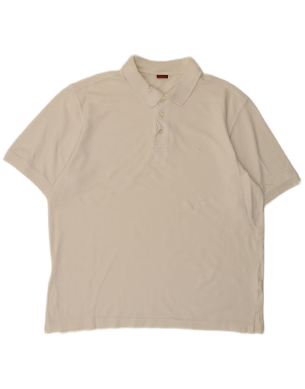 Camisa polo masculina Invicta grande algodão branco