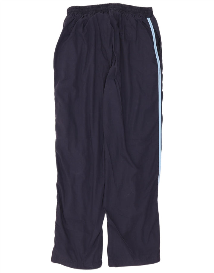 Calça de treino masculina Puma grande poliéster azul marinho