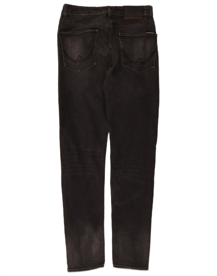 Superdry Mens Wilson Slim Jeans W30 L32 Cinza Algodão