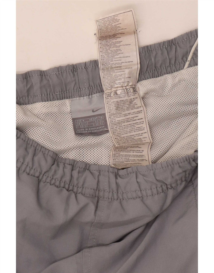 Shorts esportivos masculinos Nike UK 31/33 cinza médio colorblock poliéster