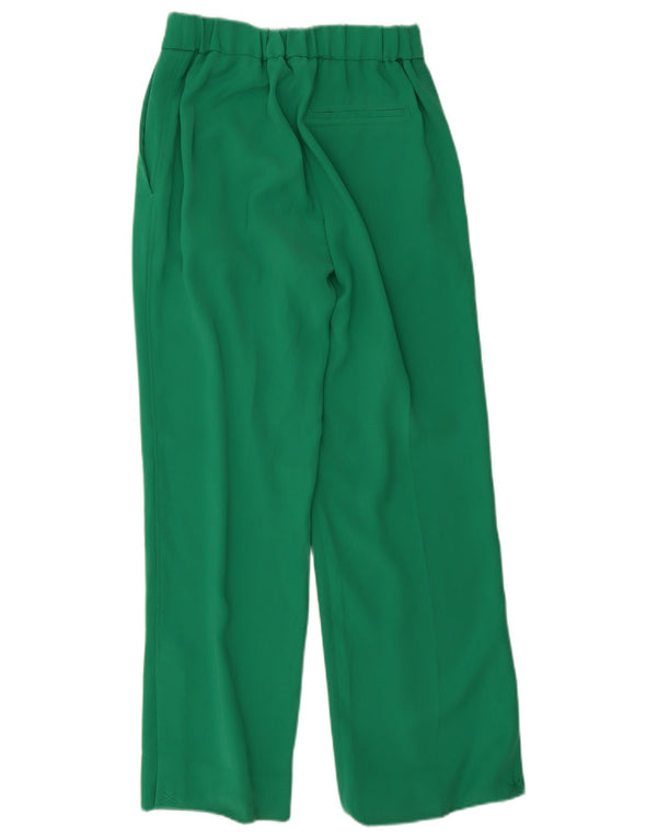 Calça Chino Feminina Reiss Petite Loose Fit Reino Unido 6 XS W24 L29 Verde