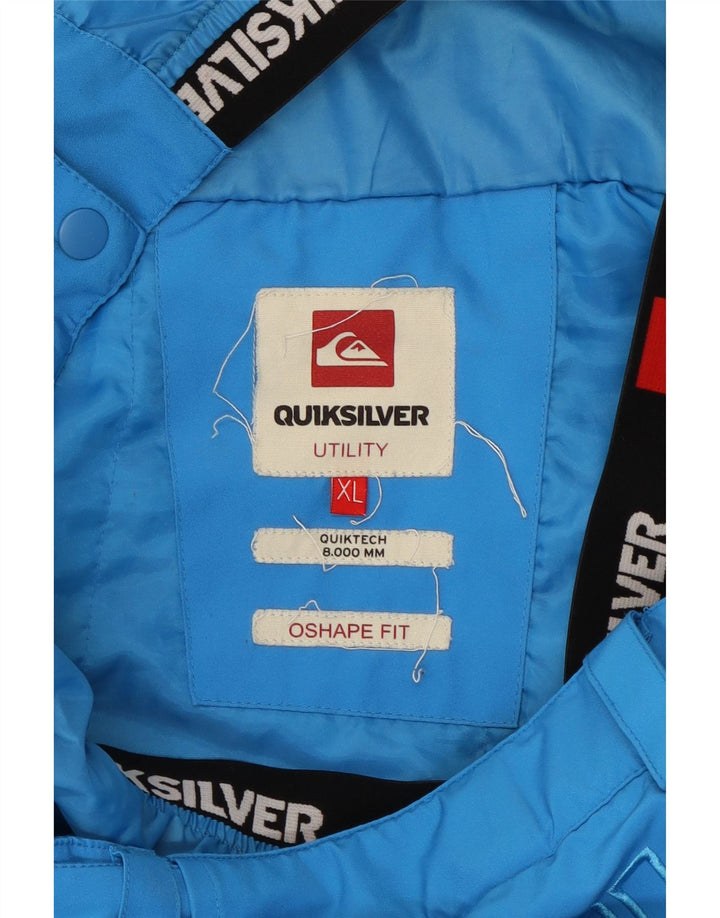 Calça de esqui masculina Quiksilver Graphic XL azul poliéster