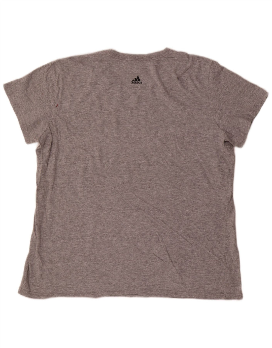 Adidas Camiseta Masculina Gráfica Top 2XL Cinza